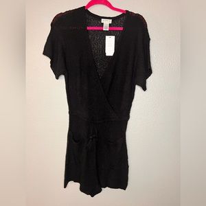 L*Space Black Knit Jumpsuit